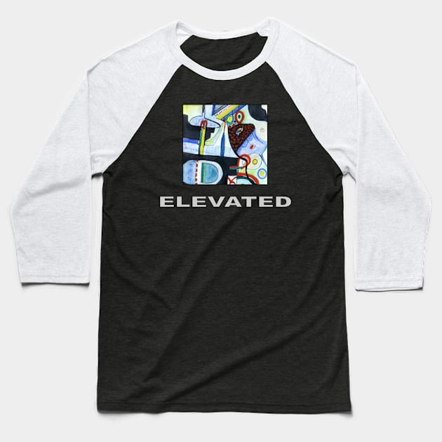 ELEVATED Baseball T-Shirt by Stephen_Lucas_Artist